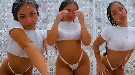 famous videos de Vídeo de Jaiane Liman traduciendo el coño a cuatro patas